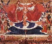 CHARONTON, Enguerrand The Coronation of Mary jkh oil painting on canvas